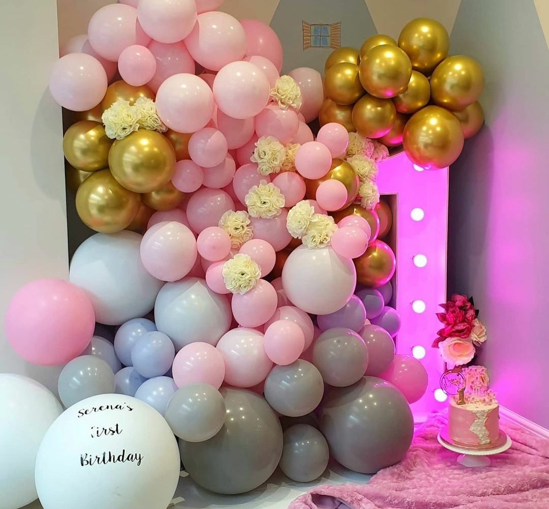 Baby Birthday balloons